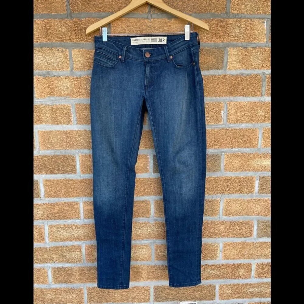 Barbell Apparel Dark Wash Slim  Jeans size 28